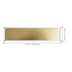 LMDDFZS Retro Tin Metal Sign Statement Farmhouse Bathroom Wall Decor for Home Vintage Bar or Dorm Unique Gift Idea for Friends 4×16 in