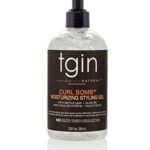 tgin Curl Bomb Moisturizing Styling Gel For Natural Hair – Dry Hair – Curly Hair, 13 oz