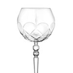 Barski Gin Tonic Glass – Wine Glass – Cocktail – Coupe – Goblet Glass – Set of 6 Crystal Glasses – Glass – Beautifully Designed Goblets – Each Glass is 19.4 oz Made in Europe