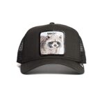 Goorin Bros. The Farm Original Core Unisex Adjustable Snapback Trucker Hat, Black (Bandit), One Size