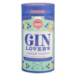 Ridley’s Gin Lover’s 500-Piece Jigsaw Puzzle – Cocktails Puzzle with Informational Image, Sturdy Storage Tube Included – Activity Puzzle – Makes a Great Gift