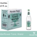Fever Tree Elderflower Tonic Water – Premium Quality Mixer – Refreshing Beverage for Cocktails & Mocktails. Naturally Sourced Ingredients, No Artificial Sweeteners or Colors – 500 ML Bottles-Pack of 8
