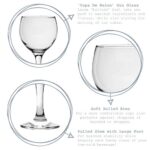 2X 645ml (22.7oz) Gin & Tonic Glasses Large Spanish Style Copa Balloon Cocktail Glasses for Gin and Tonic – by Rink Drink