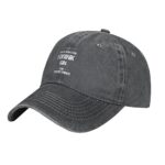 Funny Hat That’s What I Do I Drink Gin and I Know Things Hat Men Baseball Cap with Design Hats Deep Heather