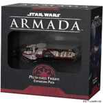 Star Wars Armada Pelta-class Frigate EXPANSION PACK | Miniatures Battle Game | Strategy Game for Adults and Teens | Ages 14+ | 2 Players | Avg. Playtime 2 Hours | Made by Fantasy Flight Games
