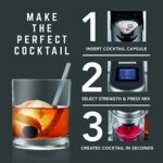 Bartesian Premium Cocktail and Margarita Machine for The Home Bar with Push-Button Simplicity and an Easy to Clean Design (55300)…