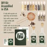 DO YOUR RUM | Rum Making Kit | Diy Gift Kits for Adults | Cool Valentines Gift for Men & Women | Bartender Birthday Gift Basket | Anniversary Christmas Gift for Him & Her | Rum Gift Set |12 Botanicals