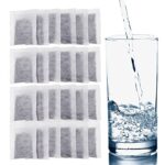 12 Pack Activated Charcoal Distiller Filters –Coconut Shell Activated Carbon Filter Sachets –Compatible with Megahome and other Countertop Distillers