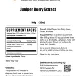 BULKSUPPLEMENTS.COM Juniper Berry Extract Powder – Juniper Berries – Juniper Berry Powder – 500mg of Juniper Extract per Serving, Juniper Extract Powder (100 Grams – 3.5 oz)