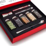 Gin and Tonic Premium Gift Set of Cocktail Botanicals and Spices with Spoon & Dispenser – Mixology Flavoring Kit
