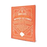 Herb & Lou’s Infused Cubes Cocktail Mixers – The Oliver, Simply Add Gin or Whiskey, An Unclassic Negroni with Wormwood Extracts, Non-Alcoholic Infused Ice Cubes, , Made in the USA – 12-Cube Pack